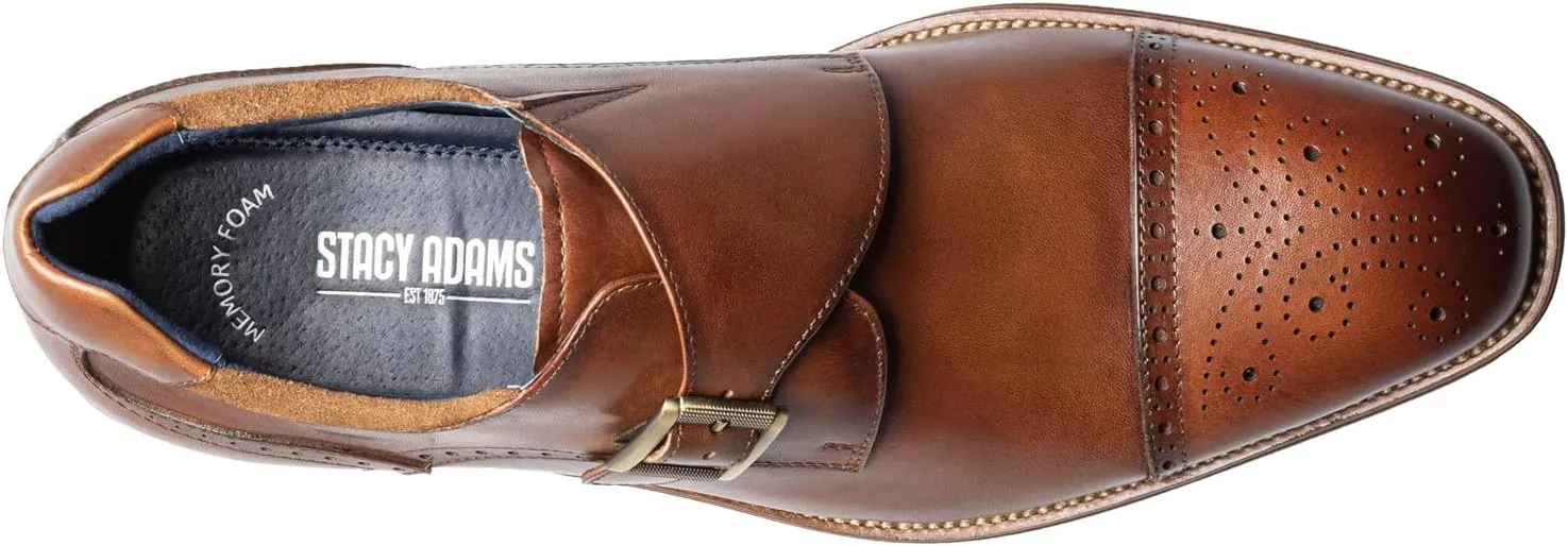 Stacy Adams Men's, Mathis Cap Toe Monk Strap