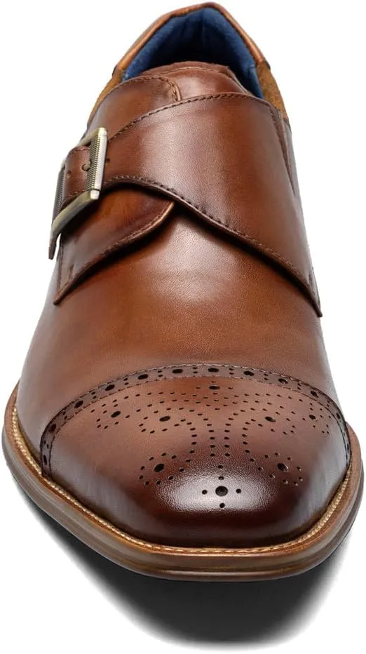 Stacy Adams Men's, Mathis Cap Toe Monk Strap