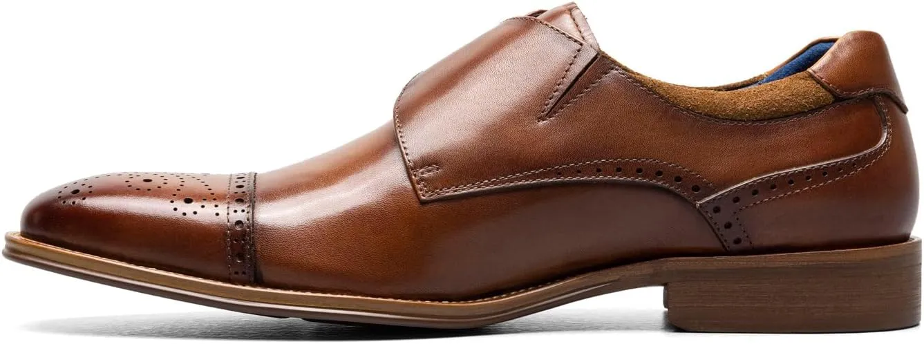 Stacy Adams Men's, Mathis Cap Toe Monk Strap