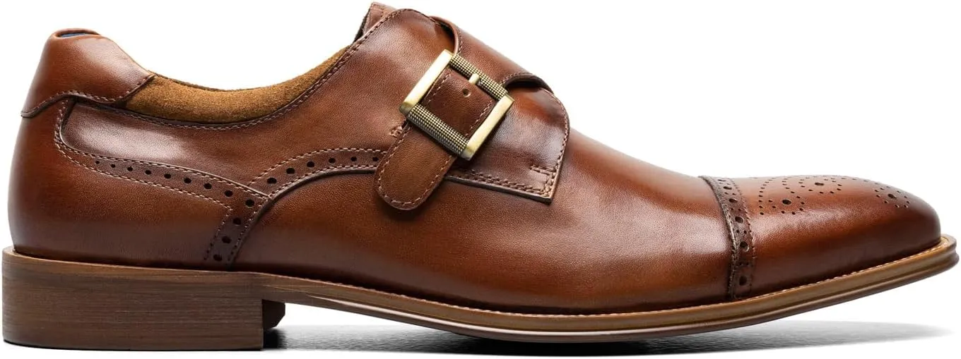 Stacy Adams Men's, Mathis Cap Toe Monk Strap
