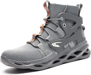 Steel Toe Work Shoes for Men Women Lightweight Comfortable Waterproof Industrial & Construction Safety Boots