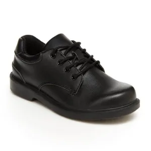 Stride Rite Murphy Boys Leather Black Uniform Shoes