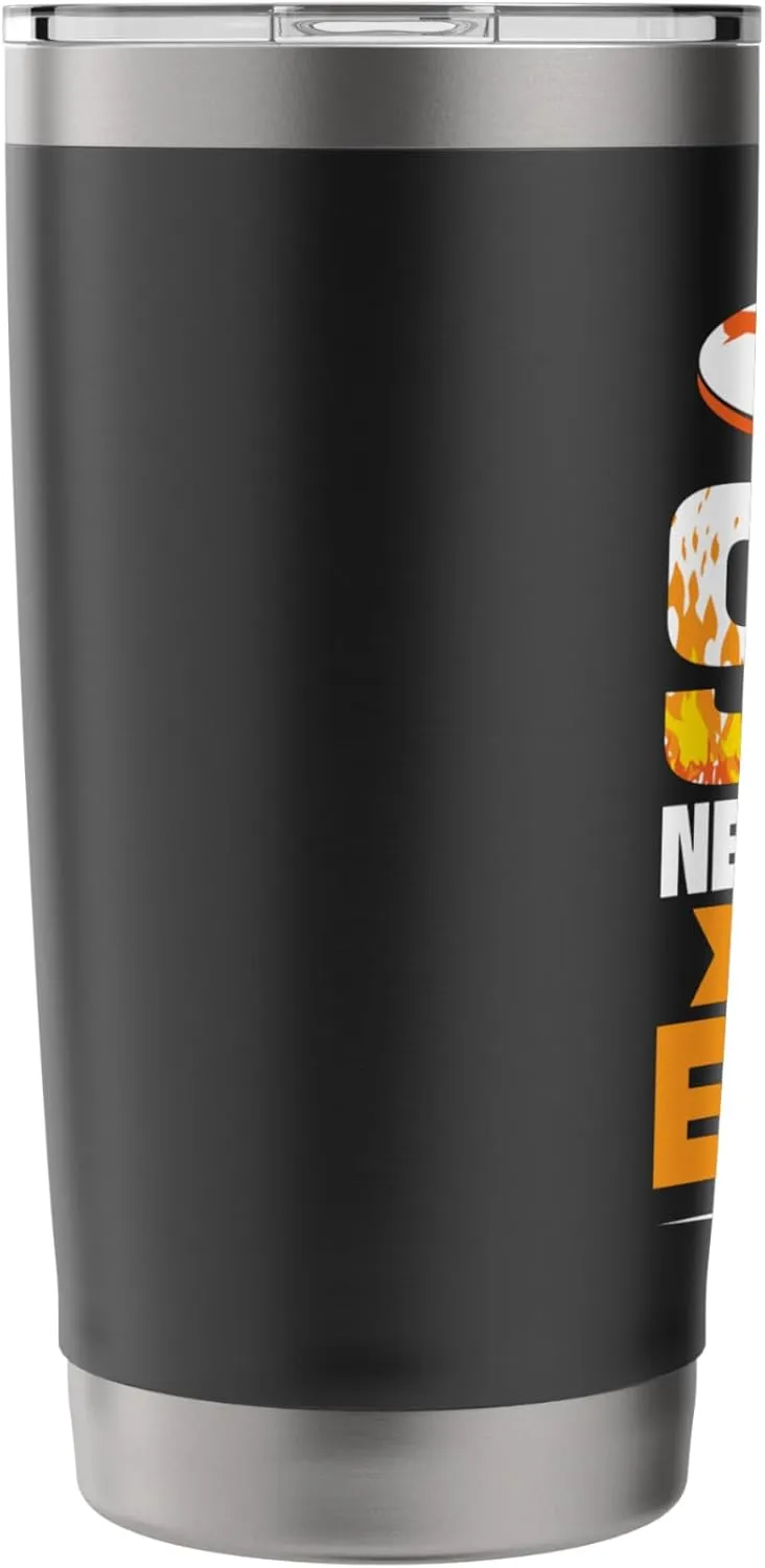 Sun Never Sets on Flat Earth – Funny Globe Denial Quote Stainless Steel Insulated Tumbler