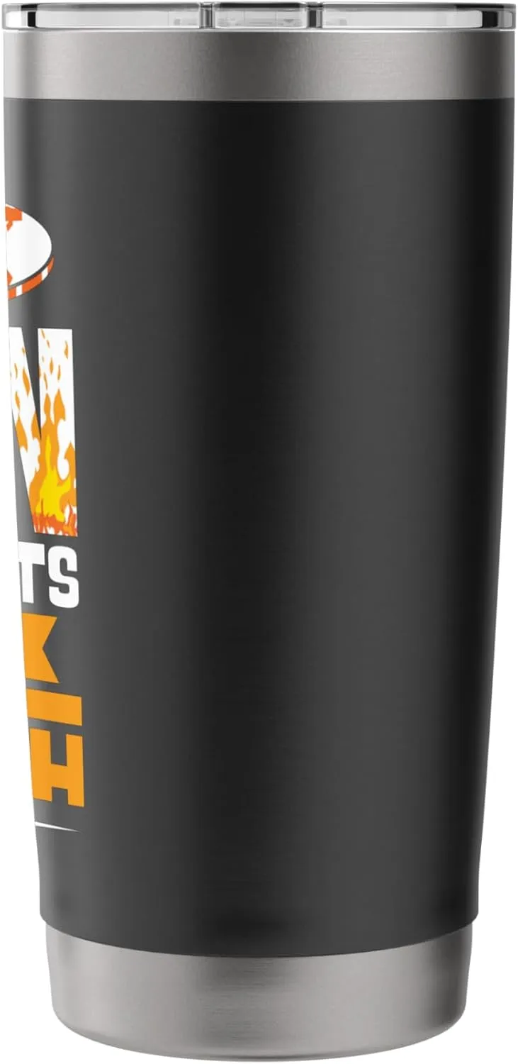 Sun Never Sets on Flat Earth – Funny Globe Denial Quote Stainless Steel Insulated Tumbler