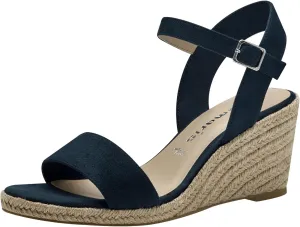 Tamaris Women's Ankle-Strap Wedge Sandal, 9 US