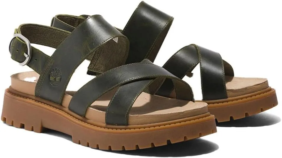 Timberland Women's Clairemont Way Cross-Strap Sandal