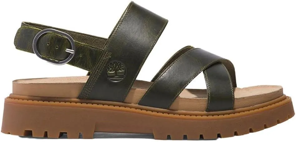 Timberland Women's Clairemont Way Cross-Strap Sandal