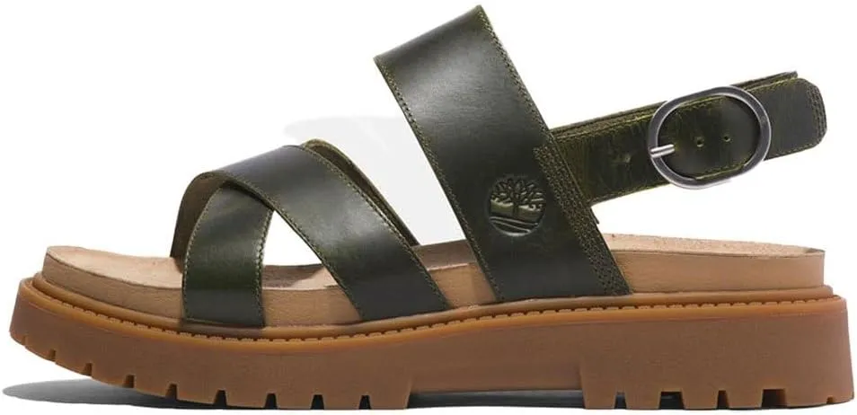 Timberland Women's Clairemont Way Cross-Strap Sandal