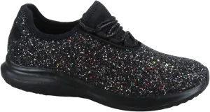 TZ Lotus-08 Women's Comfort Slip On Fashion Color Glitter Walking Runing Flat Heel Sneakers Shoes