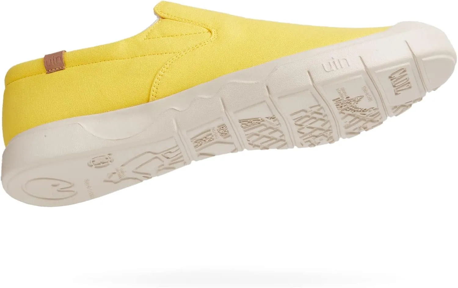 UIN Men's Fashion Sneakers Lightweight Walking Casual Slip Ons Comfortable Canvas Art Painted Travel Shoes Cadiz