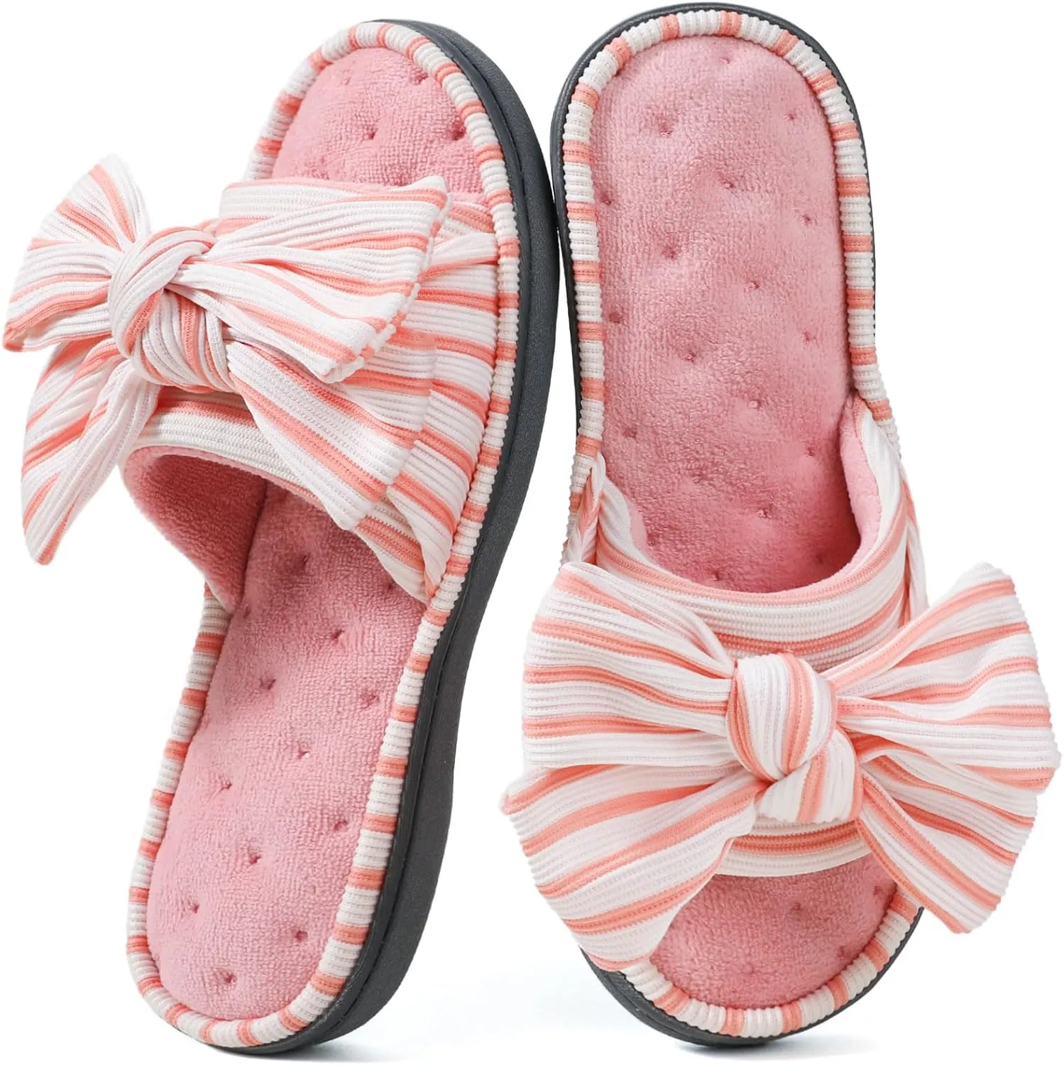 ULTRAIDEAS Women's Eurytides Slide Slippers Memory Foam House Shoes