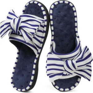 ULTRAIDEAS Women's Eurytides Slide Slippers Memory Foam House Shoes