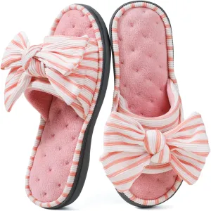 ULTRAIDEAS Women's Eurytides Slide Slippers Memory Foam House Shoes