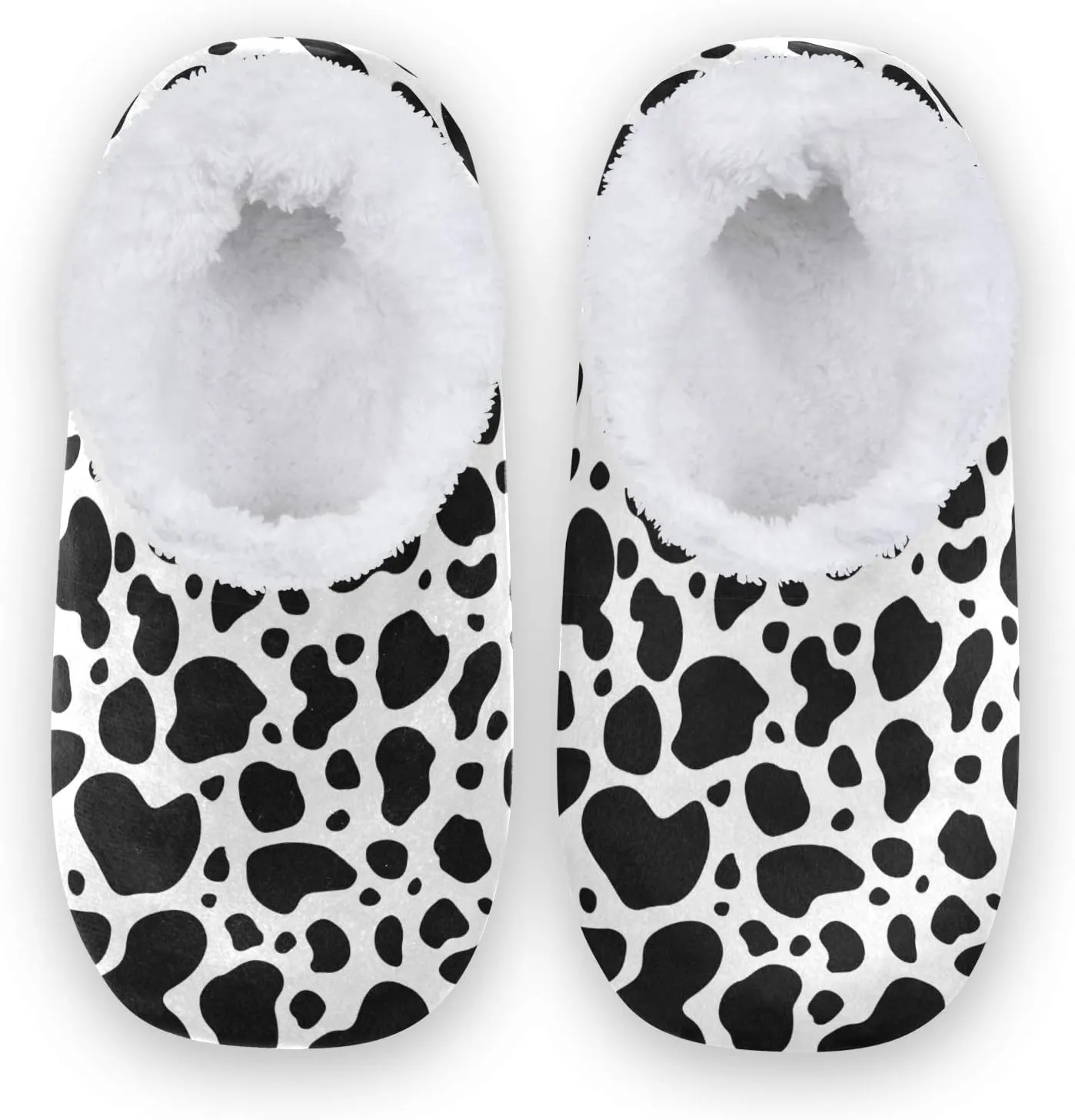 Unisex Fuzzy House Slippers Memory Foam Warm Slip Shoes Fur Lining M-XXL
