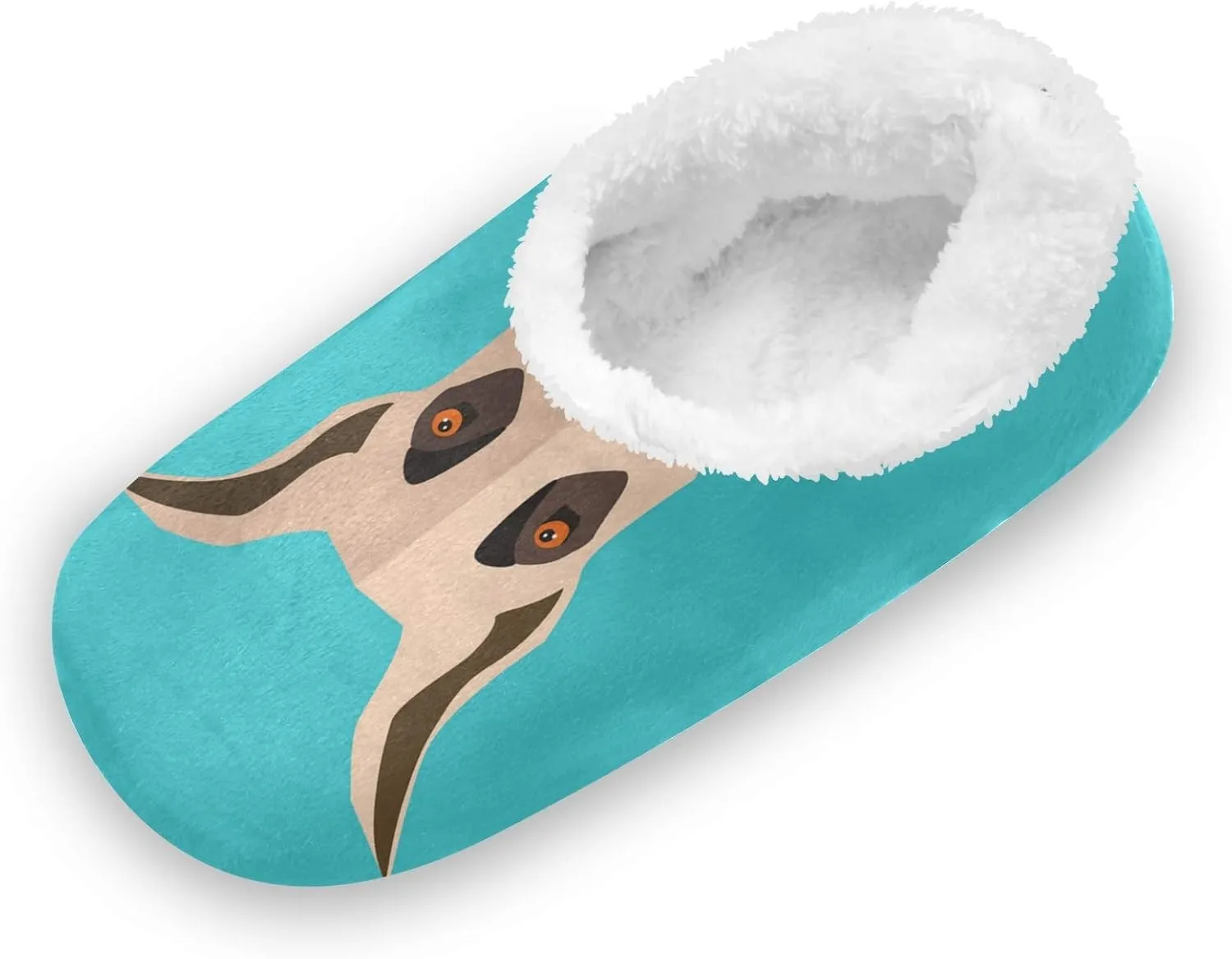 Unisex Fuzzy House Slippers Memory Foam Warm Slip Shoes Fur Lining M-XXL