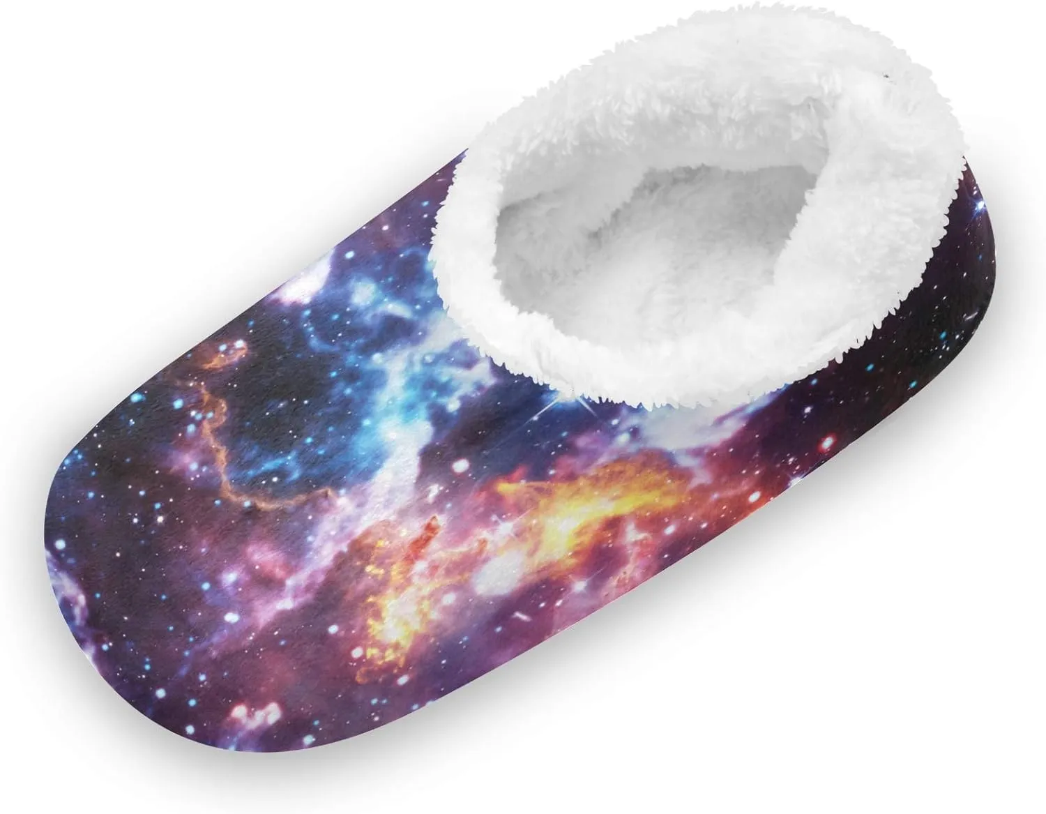 Unisex Fuzzy House Slippers Memory Foam Warm Slip Shoes Fur Lining M-XXL