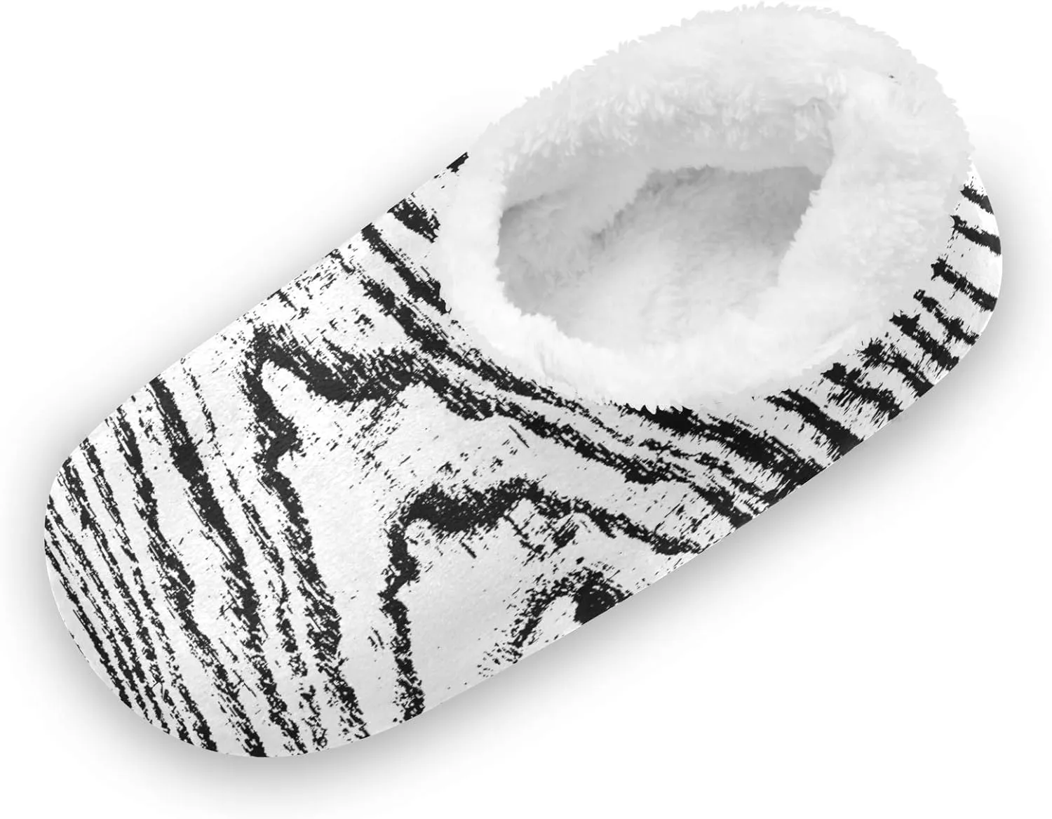 Unisex Fuzzy House Slippers Memory Foam Warm Slip Shoes Fur Lining M-XXL