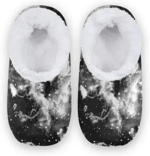 Unisex Fuzzy House Slippers Memory Foam Warm Slip Shoes Fur Lining M-XXL
