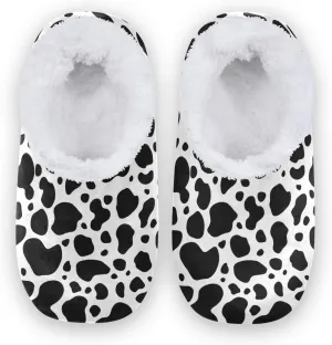 Unisex Fuzzy House Slippers Memory Foam Warm Slip Shoes Fur Lining M-XXL
