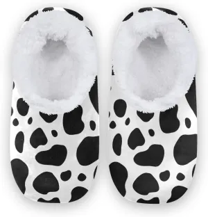 Unisex Fuzzy House Slippers Memory Foam Warm Slip Shoes Fur Lining M-XXL