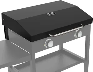 Upgrade Hinged Lid for Blackstone 28 Inch Griddle, Griddle Hard Cover Flat Top Lid for Blackstone 28" 1517 1853 1605 1839 1856 Griddle Hood for Blackstone
