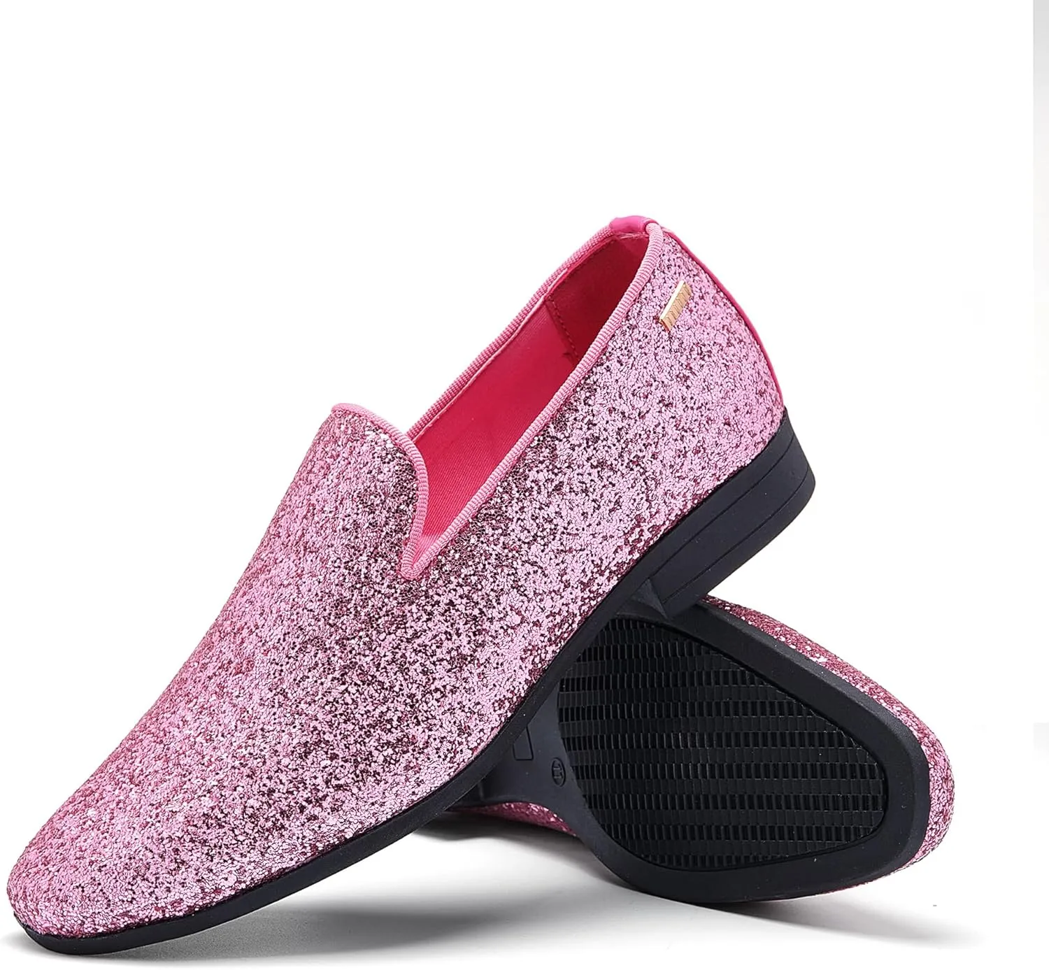 UUBARIS Mens Dress Loafers Tuxedo Suit Slip on Shoes