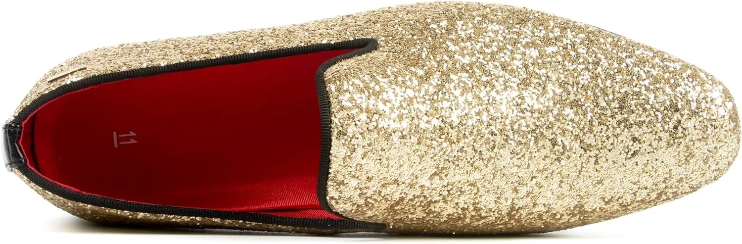 UUBARIS Mens Dress Loafers Tuxedo Suit Slip on Shoes