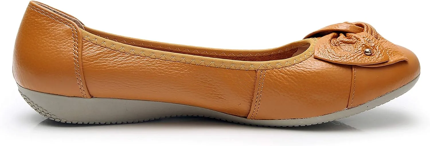 VenusCelia Women's Bows Dance Flats Shoes
