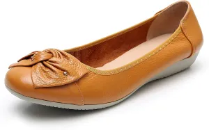 VenusCelia Women's Bows Dance Flats Shoes
