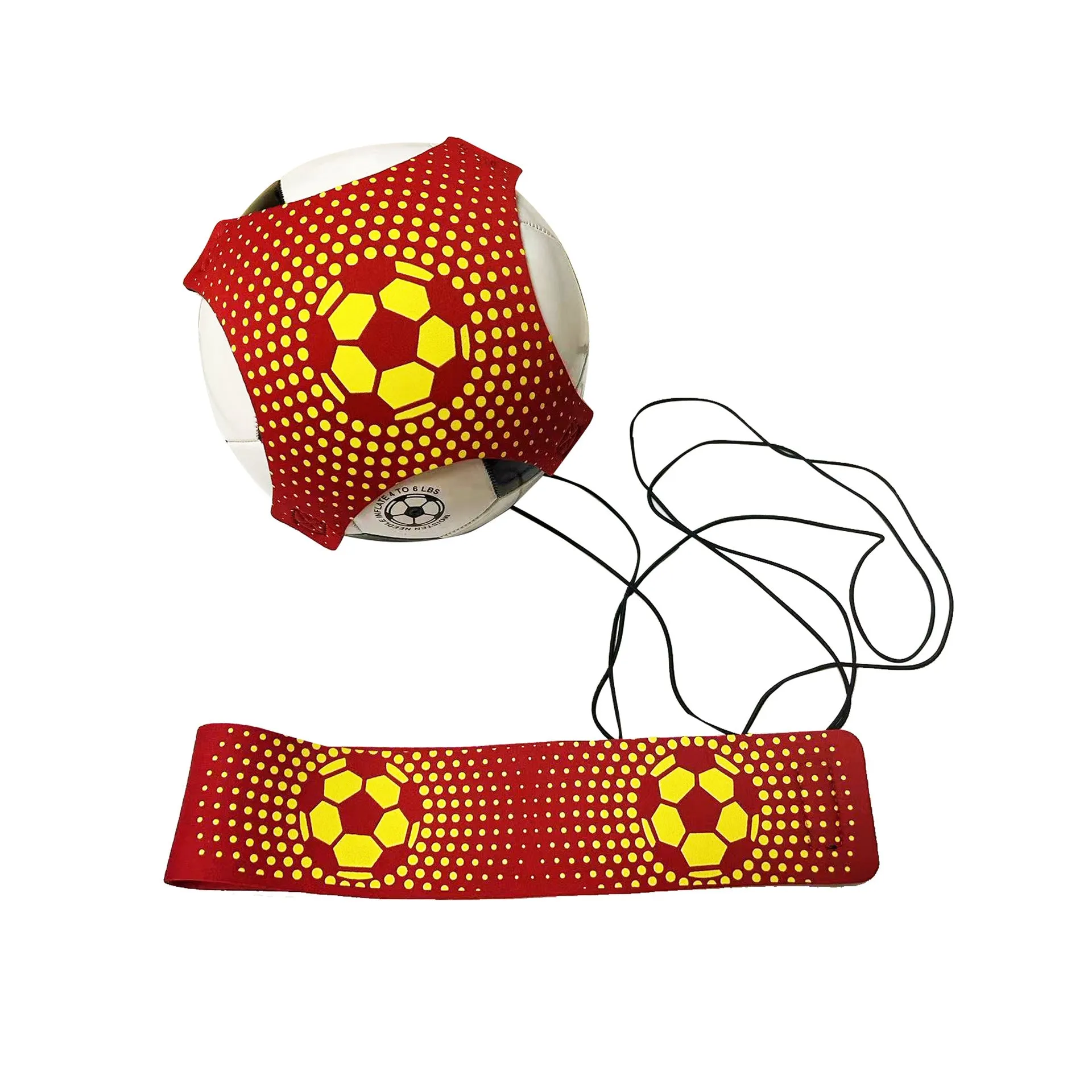 Versatile Solo Soccer Kick Trainer for All Ball Sizes