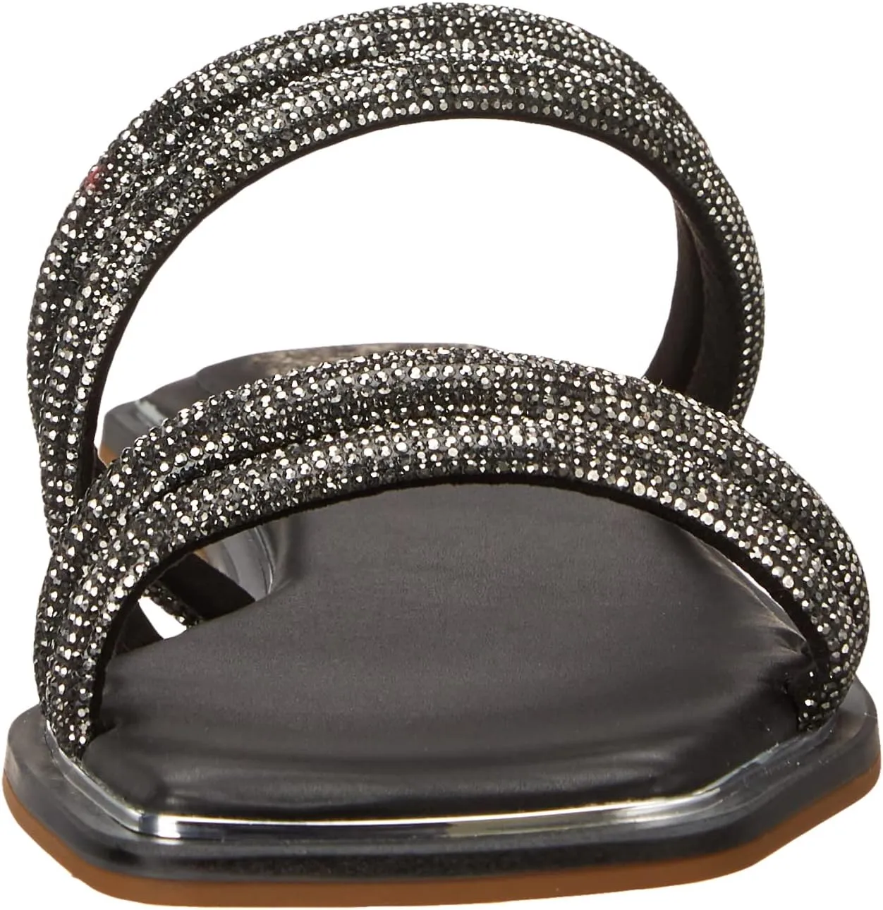Vince Camuto Women's Footwear Peomi Crystal Strap Sandal Slide