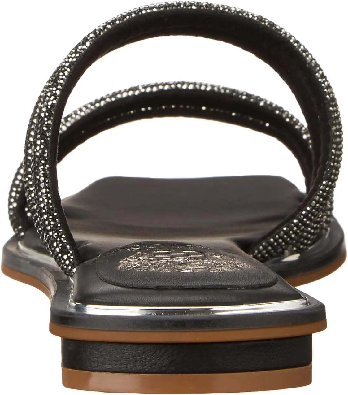 Vince Camuto Women's Footwear Peomi Crystal Strap Sandal Slide