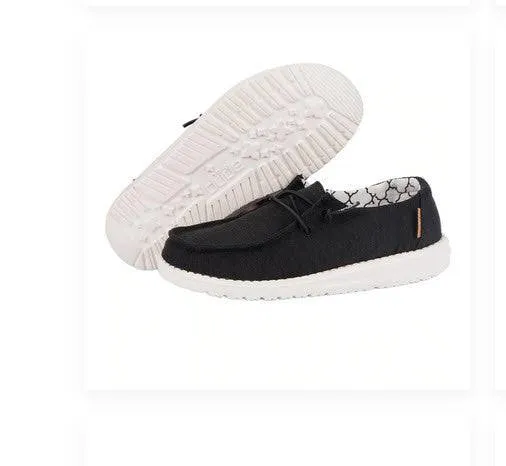 Wendy Youth Linen Black