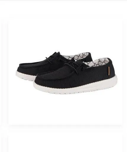 Wendy Youth Linen Black
