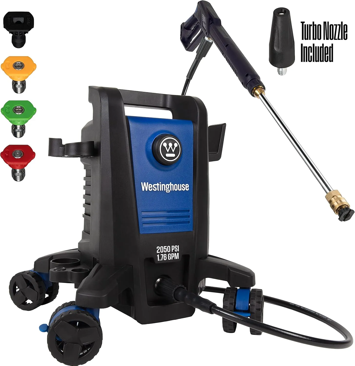 Westinghouse ePX3100 Electric Pressure Washer & Flexzilla Garden Hose 5/8 in. x 50 ft, Heavy Duty, Lightweight, Drinking Water Safe, ZillaGreen - HFZG550YW-E