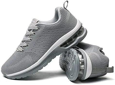Women Air Boost Sneakers Men Sport Jogging Shoes Unisex Knitted Cushion Shoe Lightweight Breathable