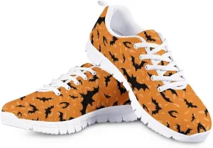 Women Floral/Leopard Print Running Sneaker Lightweight Walking Jogging Sports Shoes