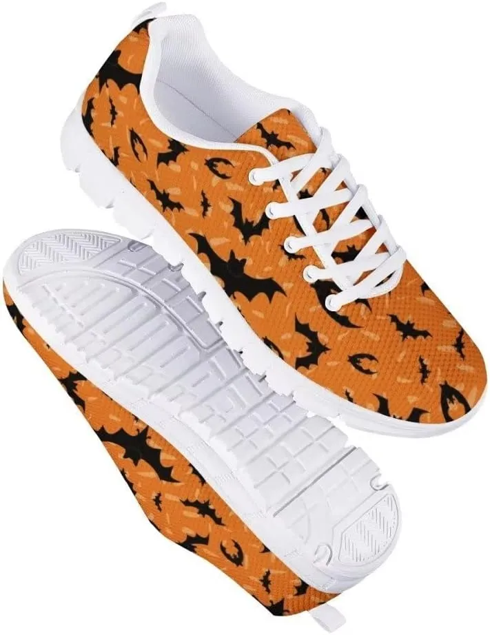 Women Floral/Leopard Print Running Sneaker Lightweight Walking Jogging Sports Shoes