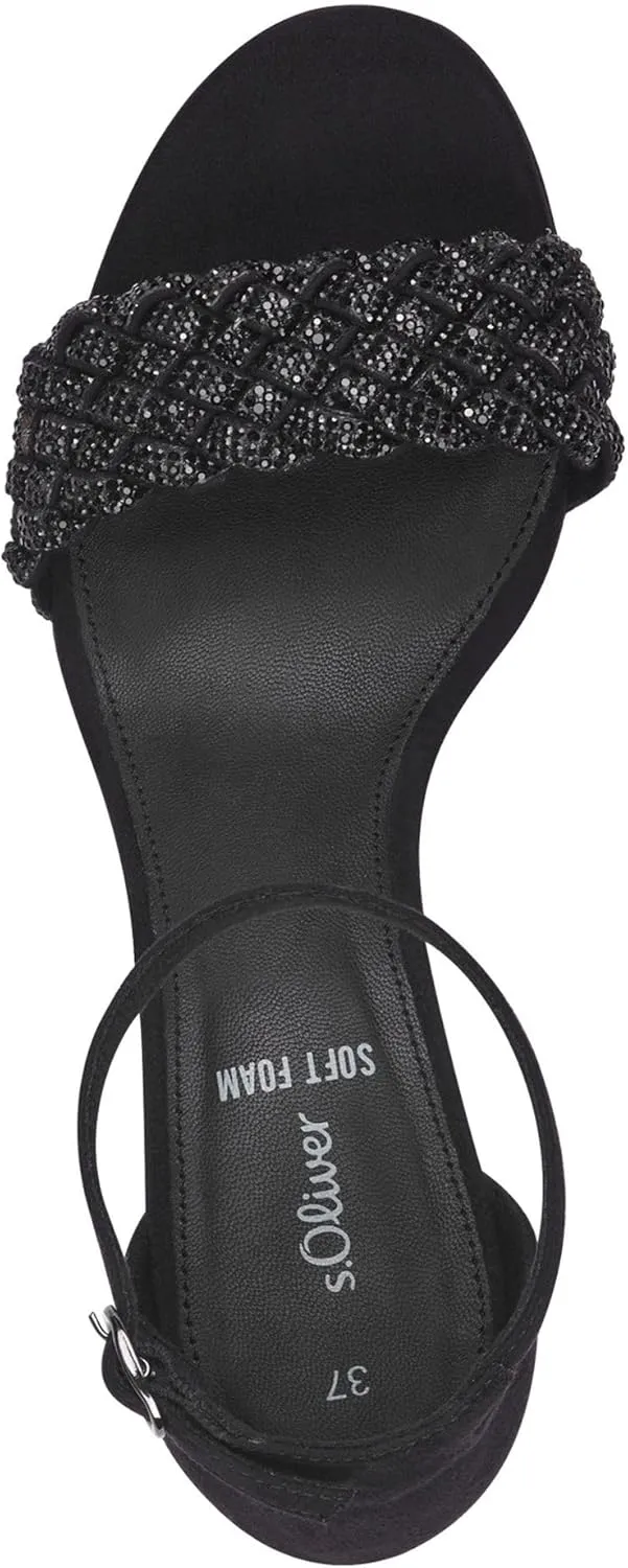 Women's Ankle-Strap Heeled Sandal