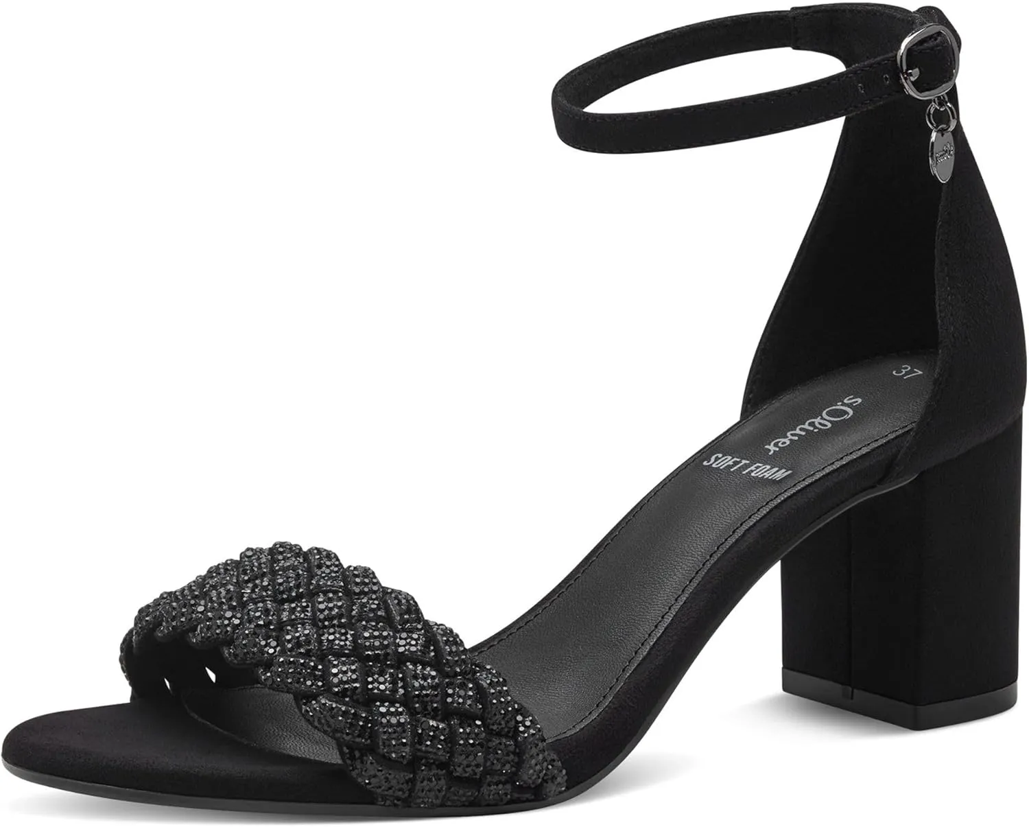 Women's Ankle-Strap Heeled Sandal