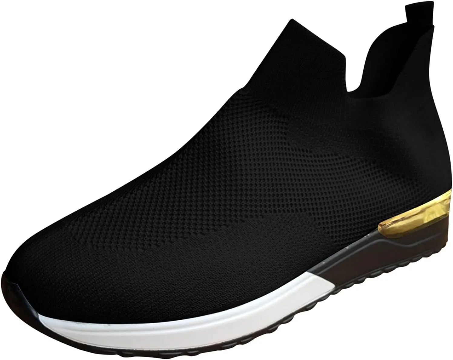 Womens Ladies Walking Running Shoes Slip On Lightweight Mens Dress Shoes Jogging Casual Shoes Trendy White Sneakers Tennis Shoe Cross Trainer Shoe