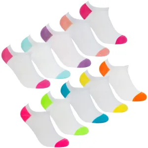 Womens Low Cut Trainer Socks 5 Pairs