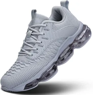 Womens Walking Running Shoes Air Cushion Breathable Fashion Tennis Sneakers Mesh Workout Casual Athletic Sports Gym
