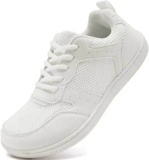 Women's Wide Toe Box Barefoot Sneakers Zero Drop Walking Jogging Shoes Breathable Non Slip Casual Jogging Shoes