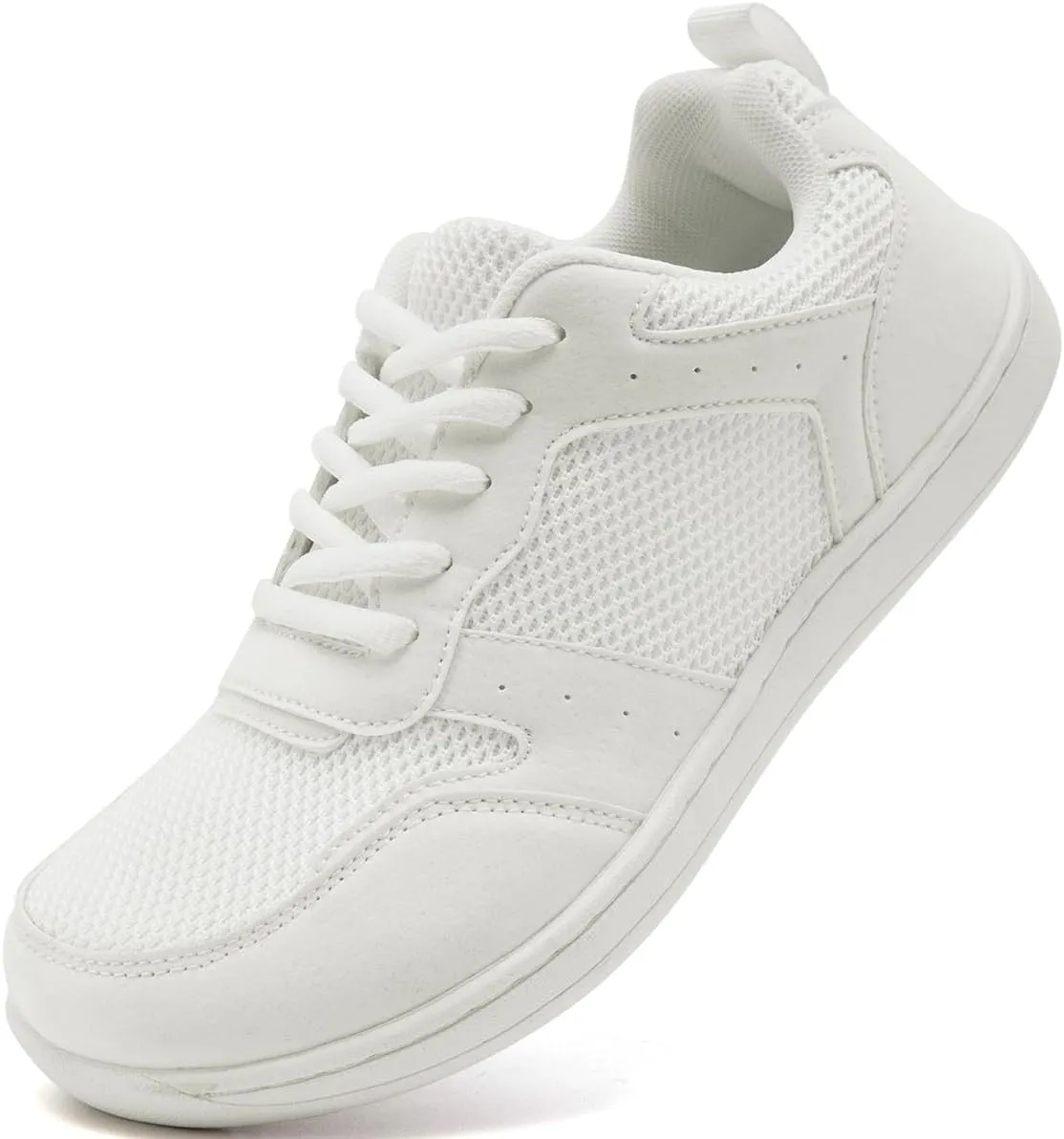 Women's Wide Toe Box Barefoot Sneakers Zero Drop Walking Jogging Shoes Breathable Non Slip Casual Jogging Shoes