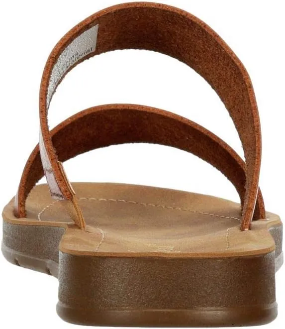 XAPPEAL Women's Kyley - Casual Slip On Two Band Flat Sandals