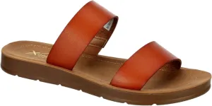 XAPPEAL Women's Kyley - Casual Slip On Two Band Flat Sandals