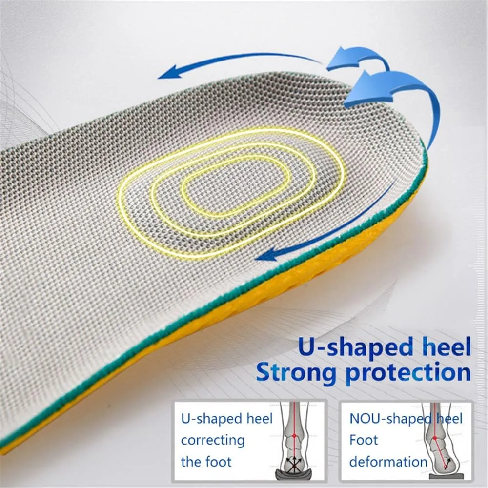 XINIFOOT 3 Pairs Elastic Shock Absorbing Shoe Insoles Breathable Honeycomb Sneaker Inserts Sports Shoe Insole Replacement Insoles for Men